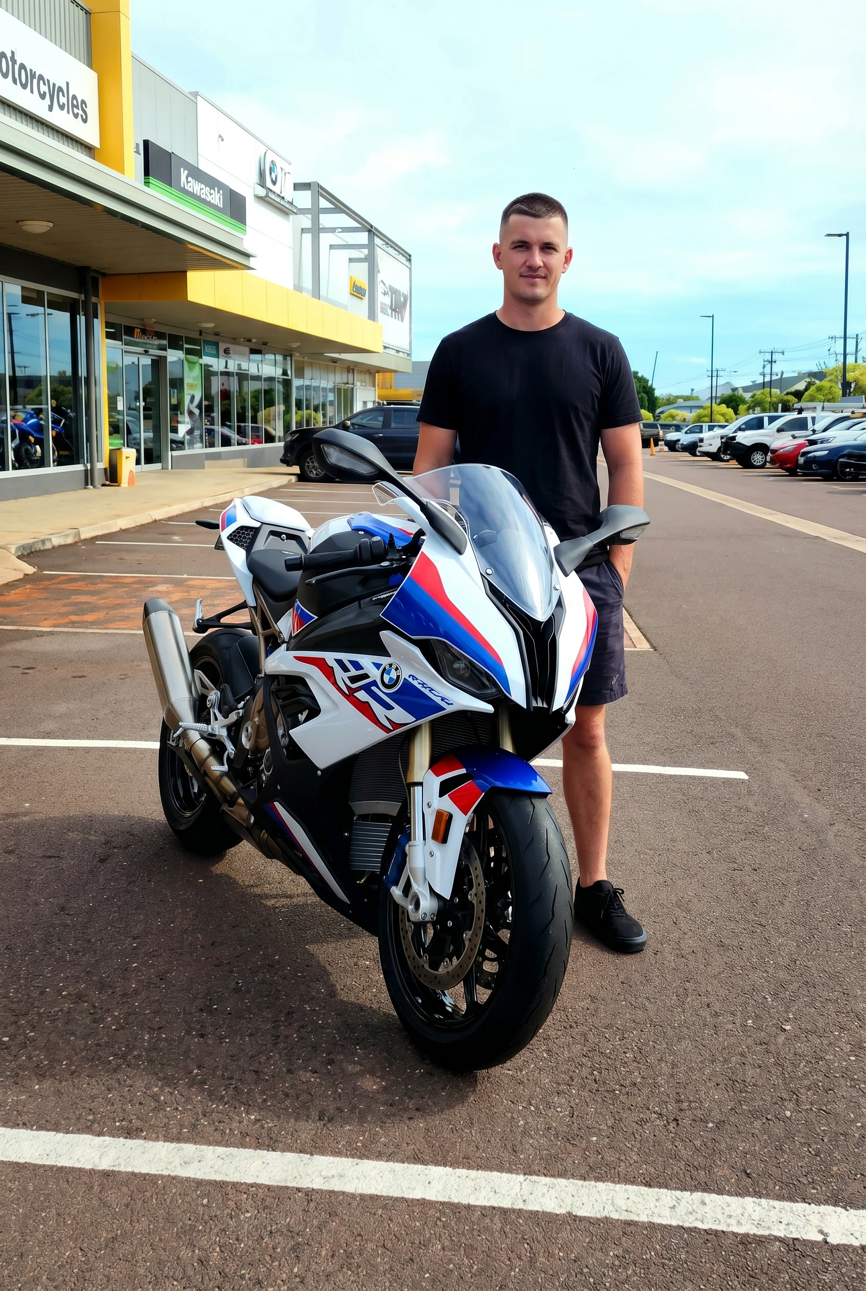 Customer testimonial photo